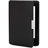 Amazon Kindle Paperwhite Leather Case, Onyx Black - fits all Paperwhite generations prior to 2018 (Will not fit All-new Paper