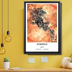 Cambridges Map Poster, Ontario Map Art