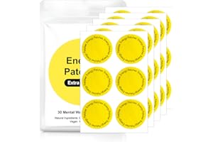 Yviso Energy Patches, Similar Function to Dopamine Patches, Natural Vitality Support, Easy to Apply & Long-Lasting, Comfortable Wear for Workouts and Active Days, 30 Count