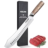 Huusk 10 Inch Bullnose Butcher Knife, Premium