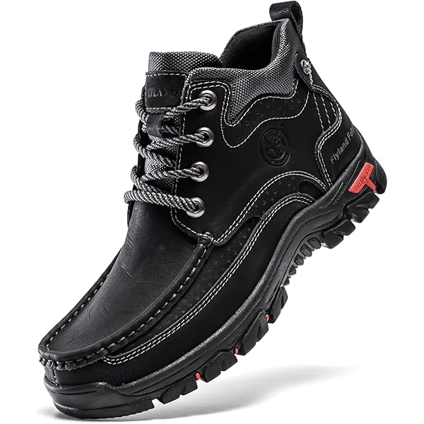 Amazon.com | Tokouk Mens Breathable Hand Stitching Leather Slip On