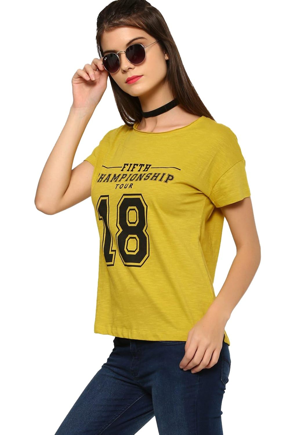 abof women's regular fit t-shirt