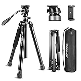 NEEWER 61.4" Video Travel Tripod with