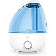 Pure Enrichment MistAire XL Ultrasonic Cool Mist Humidifier - All Day Operation for Large Rooms, 1 Gallon Tank, Variable Mist Control, Automatic Shut-Off, Whisper Quiet, and Optional Night Light