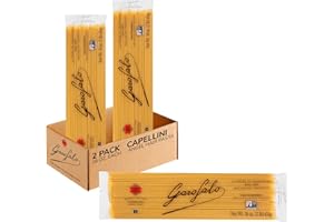 Garofalo – Premium Durum Wheat Semolina Capellini, Angel Hair Pasta, Italian Made, Bronze-Drawn, Al-Dente, One-Ingredient Pasta (2 pack)