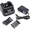 Accessoryway Replace BC-144N Rapid Charger for ICOM IC-A6 IC-A24 IC-F3GT IC-F4GT IC-F30GT IC-F40GT IC-F11 IC-F21 IC-V8 IC-V82 IC-U82 Radio BP-209N BP-210N BP-222N