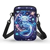 WELLFLYHOM Mini Crossbody Bag Phone Purses Wallet for Women Canvas Messenger Pouch