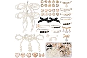 34-44 Pcs Shoe Charms for Sneakers Alloy Decorative Socks Shoelace Charms for Women to Decorate Boots Hats Hair Bag