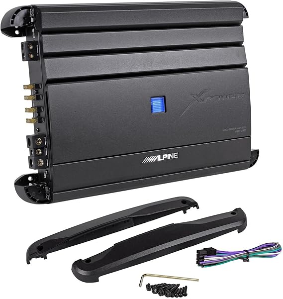 Amazon.com: Alpine MRX-M100 - Monoblock 1000 Watt RMS Subwoofer