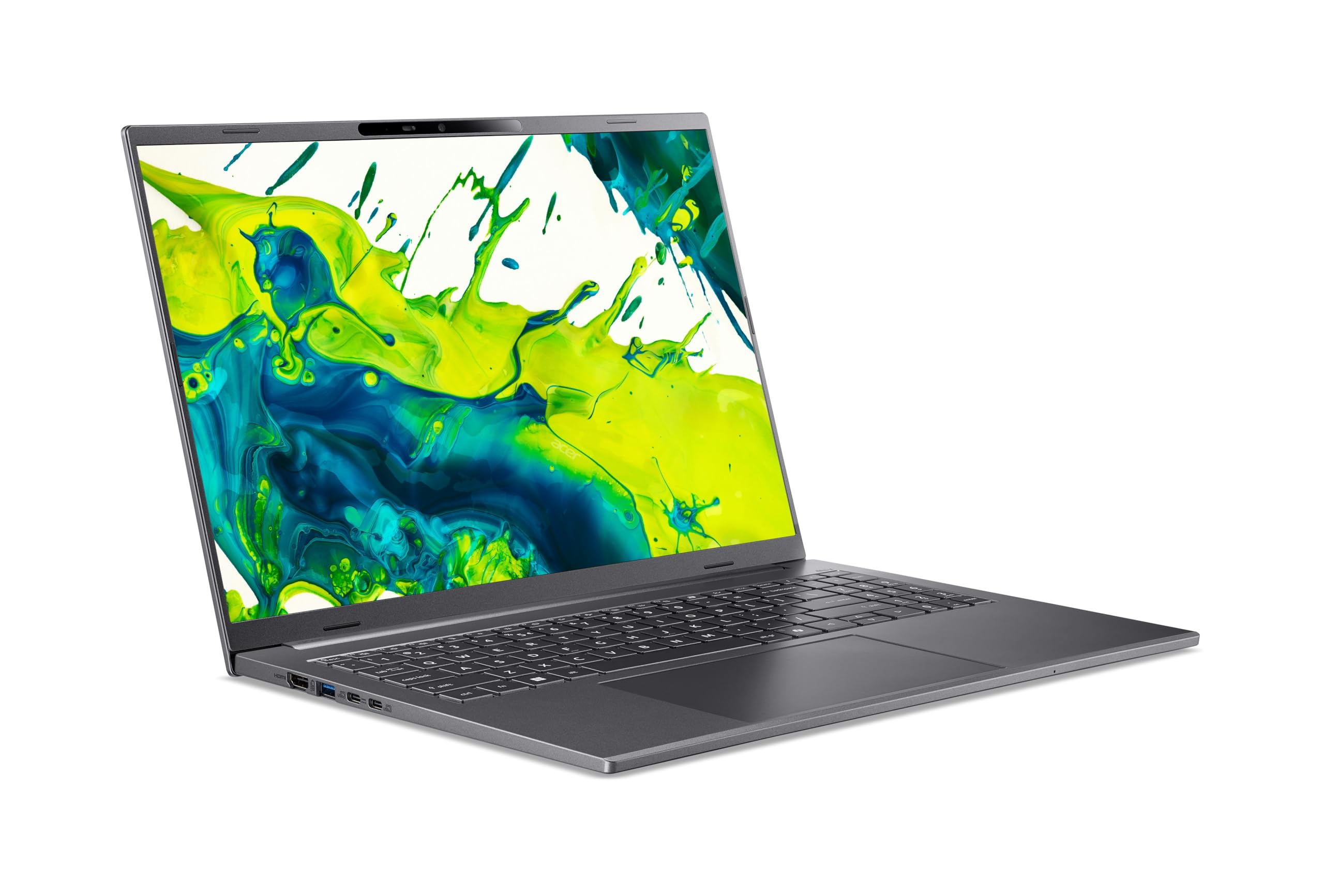 Acer Aspire 16 AI (A16-11M-X1CW) KI Laptop, Copilot+ PC, 16" WUXGA IPS 120Hz Display, Qualcomm Snapdragon X X1-26-100, 16 GB RAM, 512 GB SSD, Qualcomm Adreno GPU, Windows 11, QWERTZ Layout 6