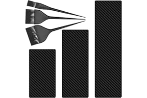 BARBERTOP Dye Boards Color Brushes Set (6Pcs), for Balayage, Ombre Lace, Highlighting, Airtouch, for Salon Professionals & Home Users, Professional Hair Color Tools