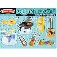 Puzzle Sonoro Melissa & Doug A Tema Strumenti Musicali + Omaggio Scratch Art Mini-Pad