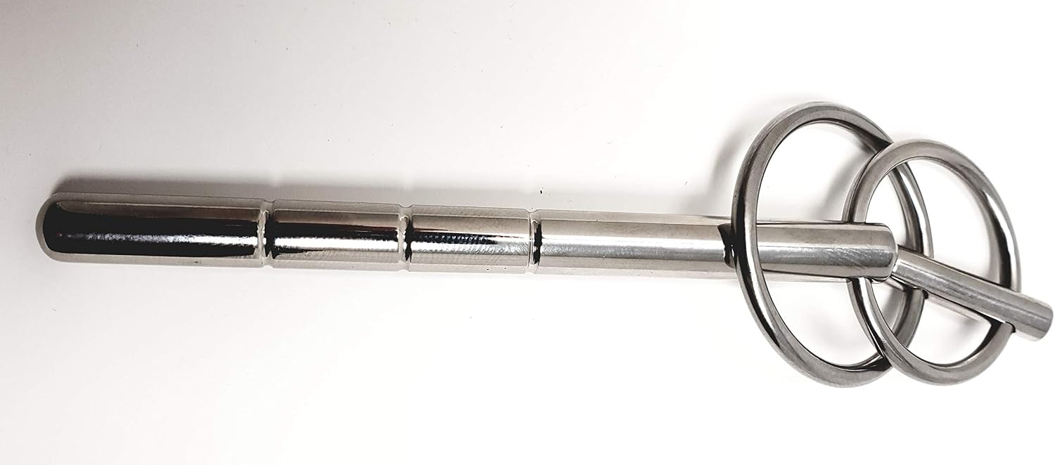 The Bondage Locker Prince's Wand Urethral and Penis Plug Urethral Sounds Dilator, Grey, 8 mm - Image 4