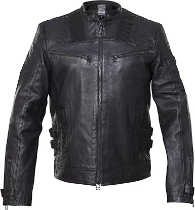 Affliction Men S On Fire Long Sleeve Leather Jacket At Amazon Men S Clothing Store