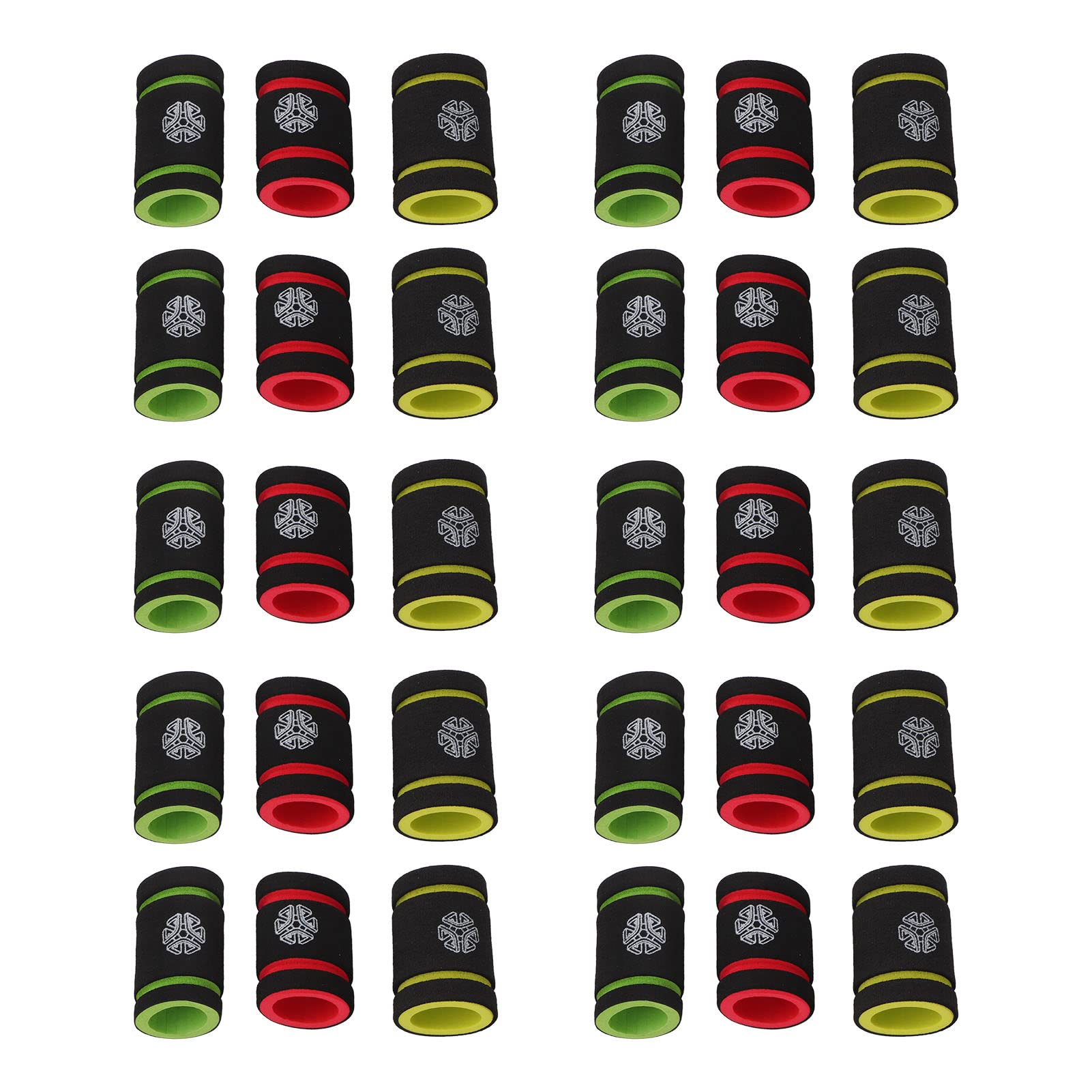 30 Pieces Portable Tattoo Foam Covers Tattoo Grip Covers Lightweight Elastic for Salon