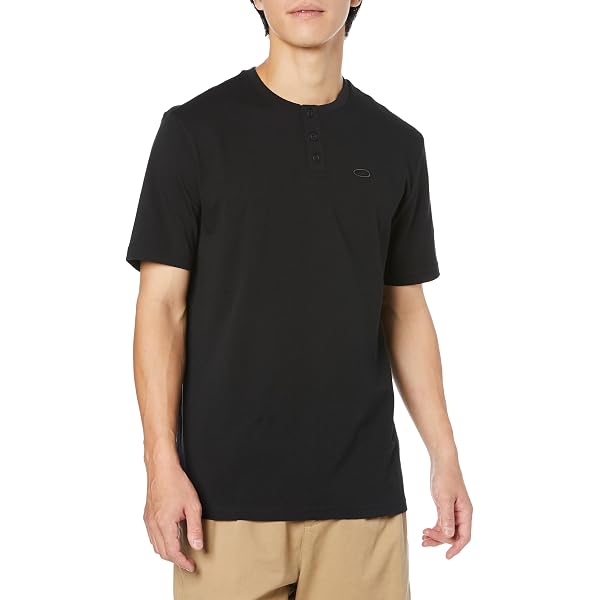 Oakley Relax Henley Tee 2.0 Blackout | Amazon.com