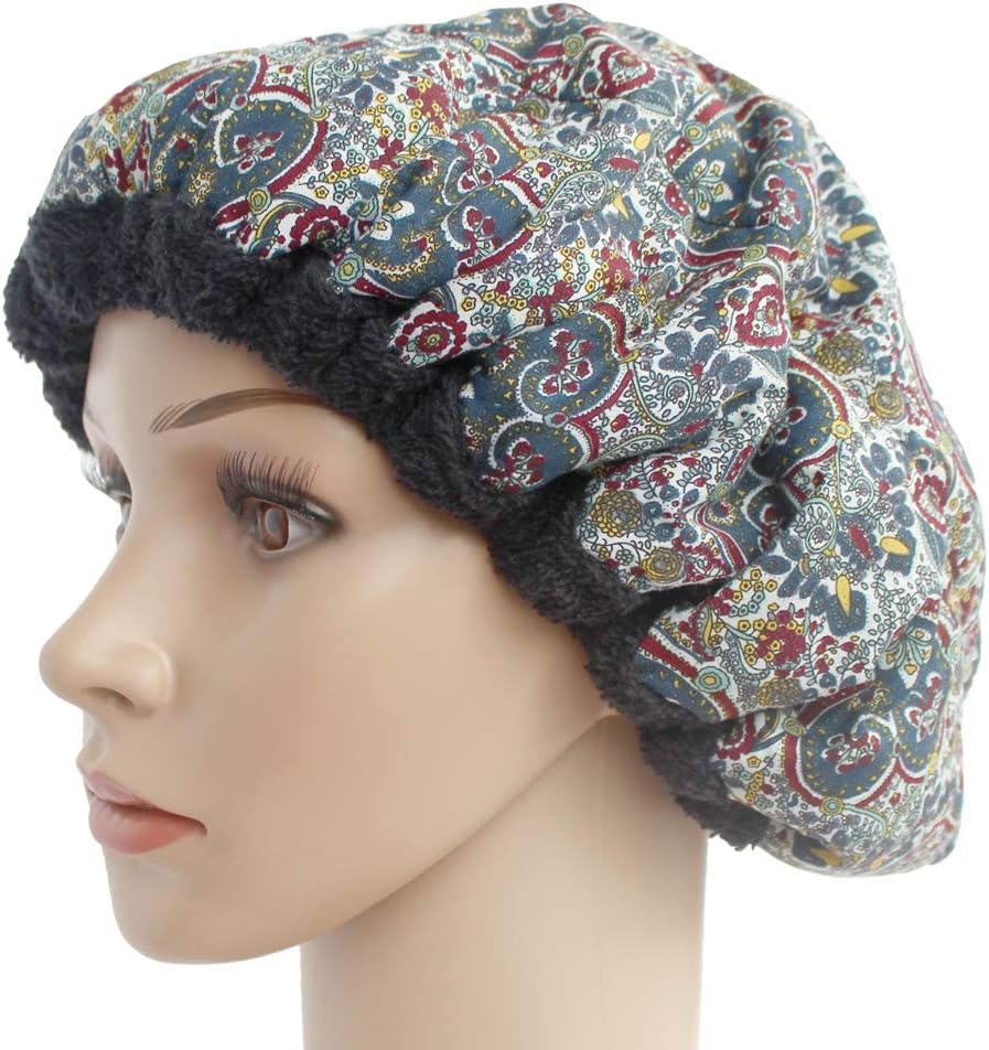 YBCPACK Cordless Deep Conditioning Hair Heat Cap, Microwavable Heat