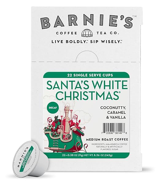 BARNIE’S COFFEE TEA CO. SINGLE SERVE K CUPS...