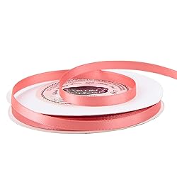 VATIN 1/4 inches Double Faced Light Coral Polyester