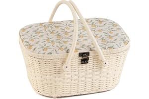 Hobby Gift Sewing Box Wicker Basket Morris Lemons (HGLHB)