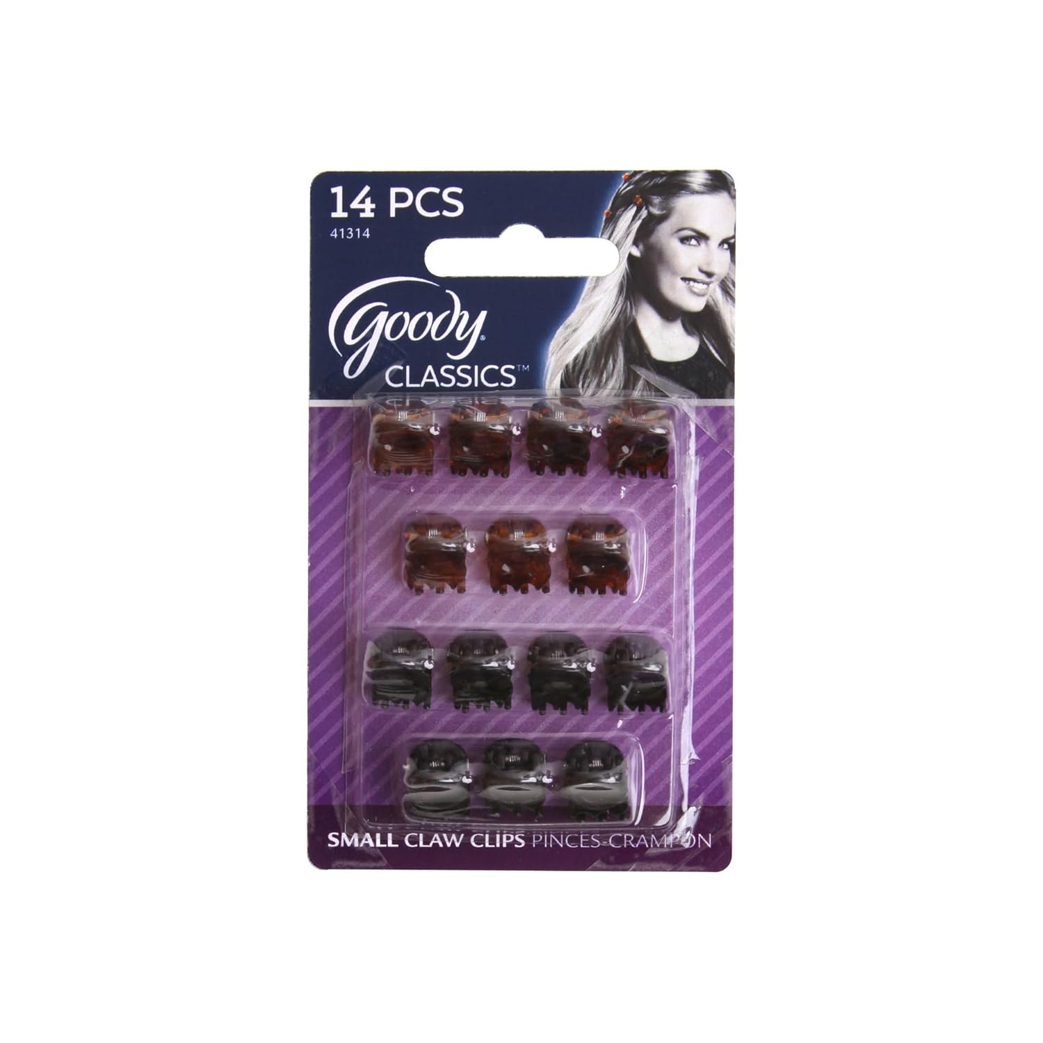 Goody Mini Clip, Micro 14 Pack Hair Clips Beauty