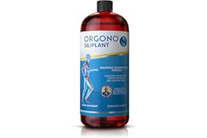 ORGONO LIVING SILICA Orgono Siliplant | Vegan Collagen Booster | Supports Healthy Collagen and Elastin Production for Joint & Bone Support, Glowing Skin, Strong Hair & Nails.