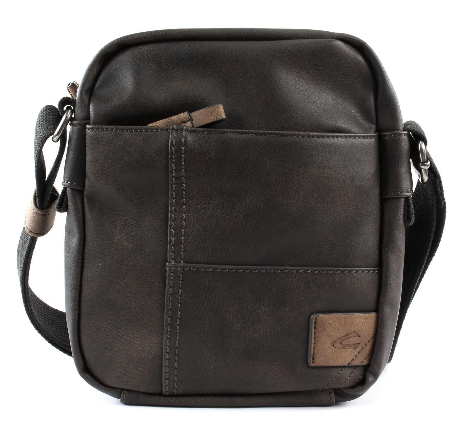 camel active Umhängetasche; 251 Laos Messenger Bag, 23 cm, Brown (Braun)