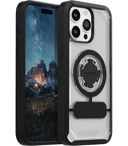 Amazon.com: Rokform - iPhone 15 Pro Max Crystal Case + V4