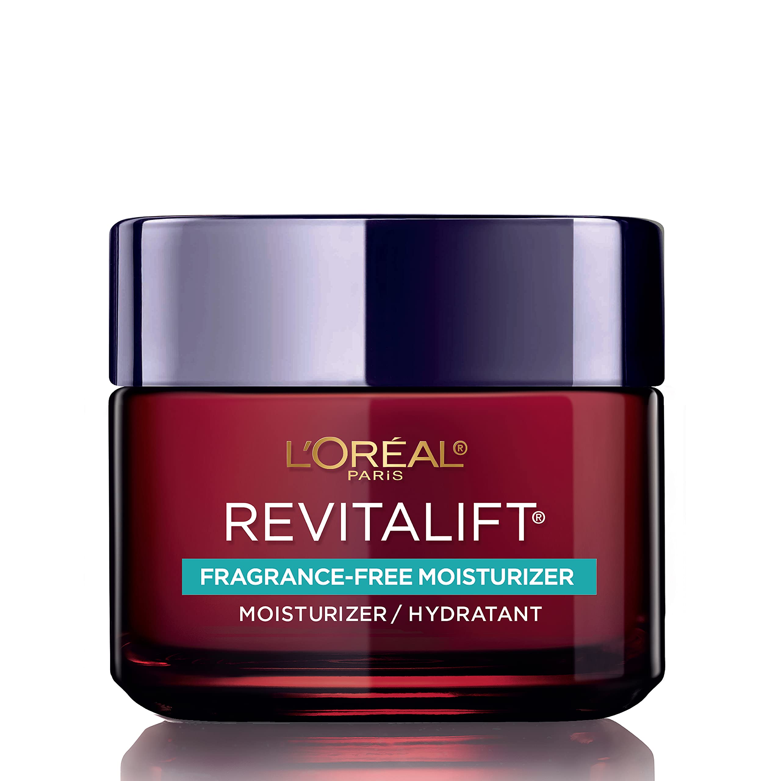 L’Oreal Paris Skincare Revitalift Triple Power Fragrance-Free Face Moisturizer with Pro Retinol, Hyaluronic Acid &amp; Vitamin C, Reduce Wrinkles, Firm and Brighten Skin, 2.55 Oz