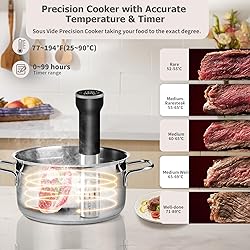 Sous Vide Cooker WiFi, Immersion Circulator for