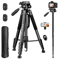 Tripod for Camera, 72" Tall Camera Tripod Monopod