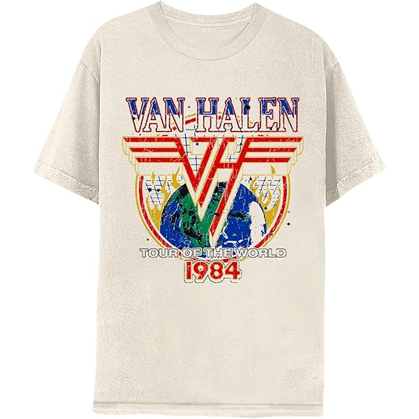 Amazon.com: Men's Van Halen Original Logo T-Shirt Small