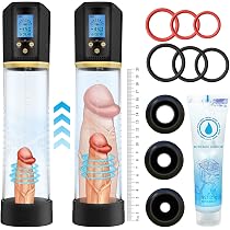 Amazon.com: Electric Vacuum Penis Pump for Men - Sex Toys Penis ...