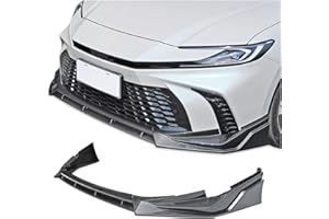 Axinda Front Bumper Spoiler Lip Fit for Toyota Camry 9th SE XSE 2024 2025, Air Chin Body Kit Splitter, Bumper Splitter, Chin Spoiler, ABS Materials,1 Piece (Front Lip Body Kit-Carbon Fiber Pattern)