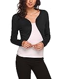 Hotouch Women Solid Bolero Jackets Long Sleeved