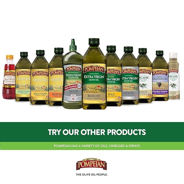 POMPEIAN GOURMET BALSAMIC VINEGAR – 16 FL OZ, 473 ML – VINEGAR FOR COOKING – SWEET AND TANGY FLAVOR FOR SALAD DRESSINGS, MARINADES, AND SAUCES