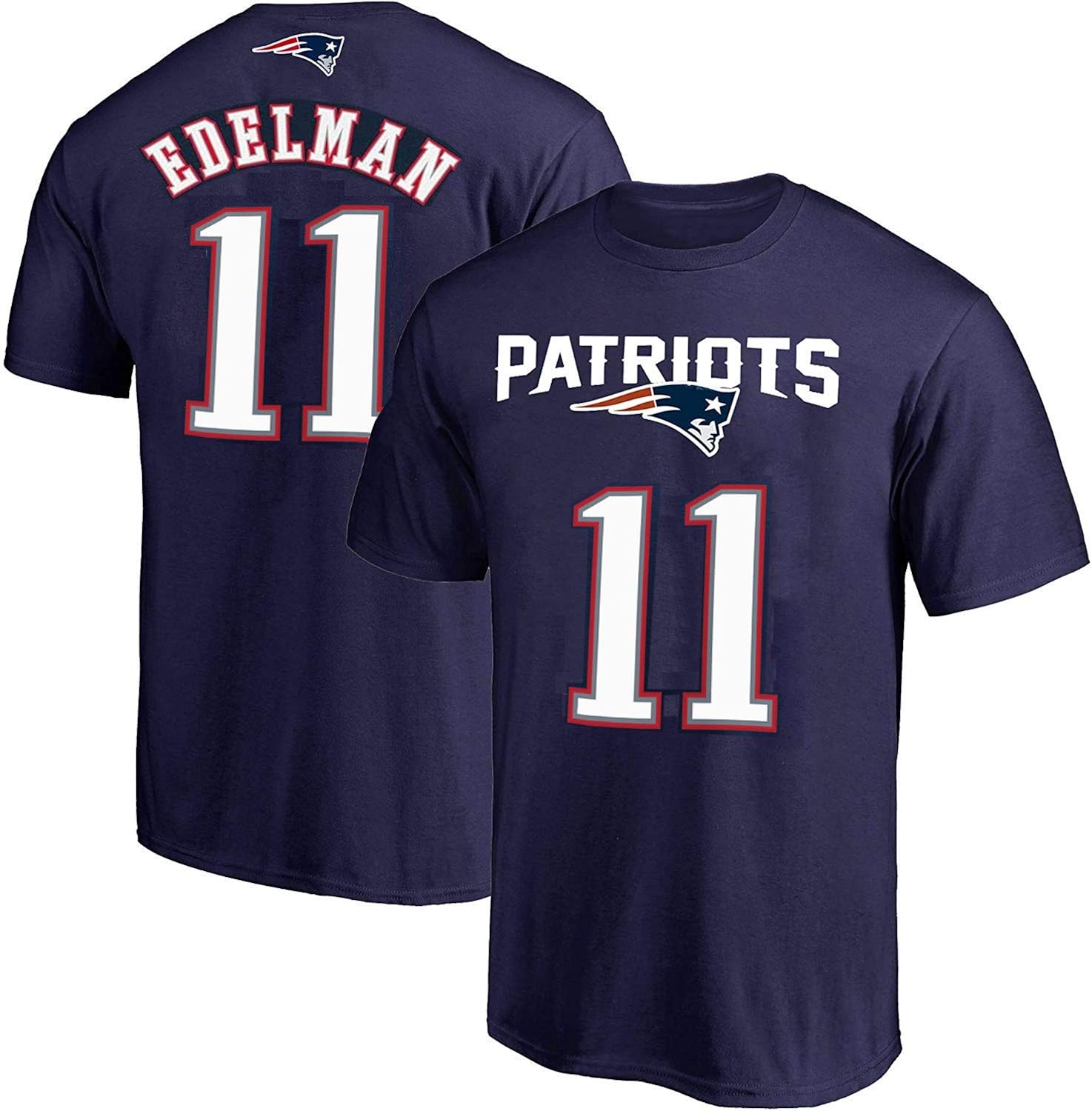 NFL Youth 8-20 Team Color Polyester Performance Mainliner Player Name and Number Jersey T-Shirt: Clothing