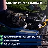 BakeWhiz 9V Guitar Pedal Power Supply 5.5x2.1mm 500mA for Boss ME-80 ME-25 view 6