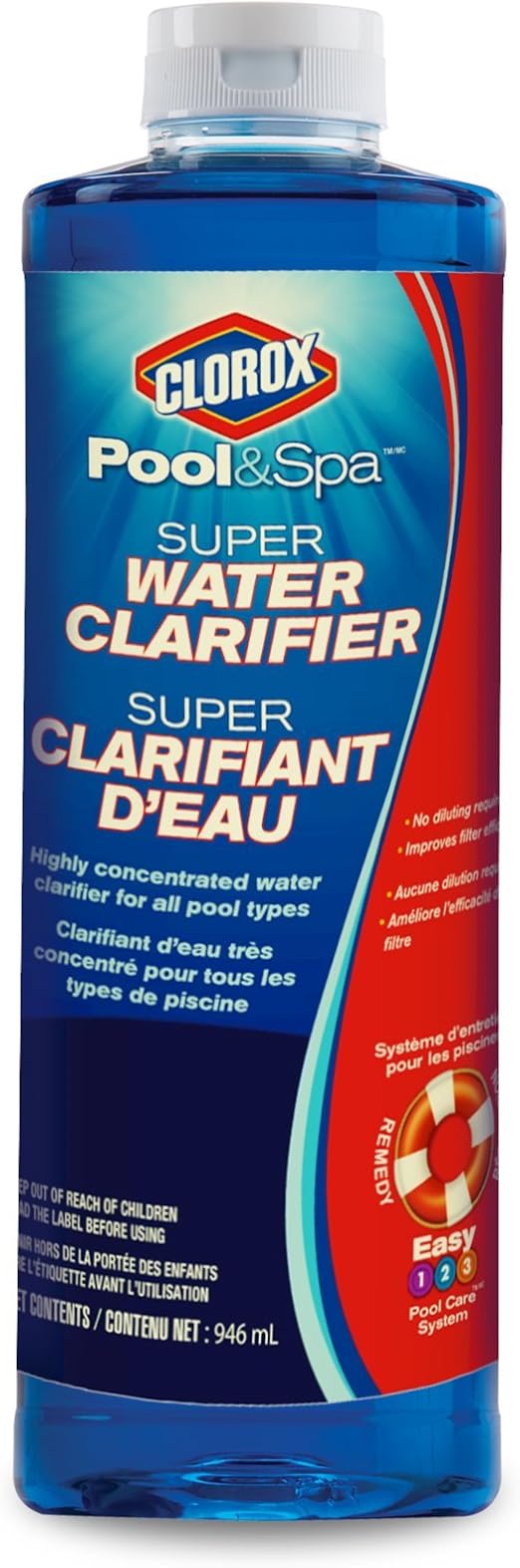 Clorox Pool&Spa 58032CCN Super Water Clarifier, 1946 ML Amazon.ca