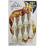 Glade Plugins Cashmere Woods 8 Refills 25% More, 6.72 Ounce