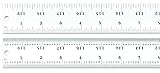 Starrett C404R-120 Heavy Spring Tempered Steel Rule