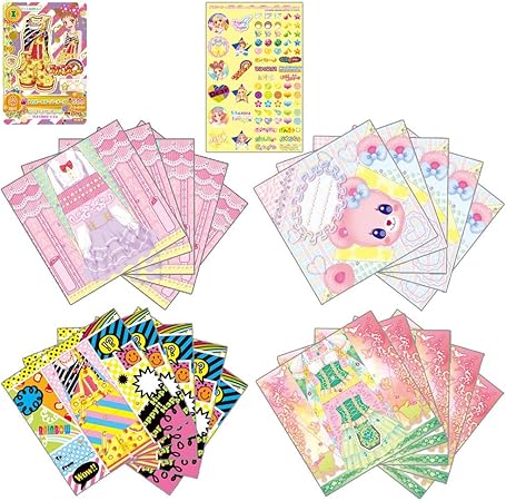 Amazon アイカツ カードつきファッションレター Angely Sugar Happy Rainbow Aurora Fantasy セット おもちゃ雑貨 おもちゃ Amazon アイカツ カードつきファッションレター Angely Sugar Happy Rainbow Aurora Fantasy セット おもちゃ雑貨 おもちゃ