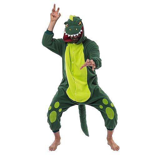 Spooktacular Creations Dinosaur Pajama, Plush Dinosaur Costume