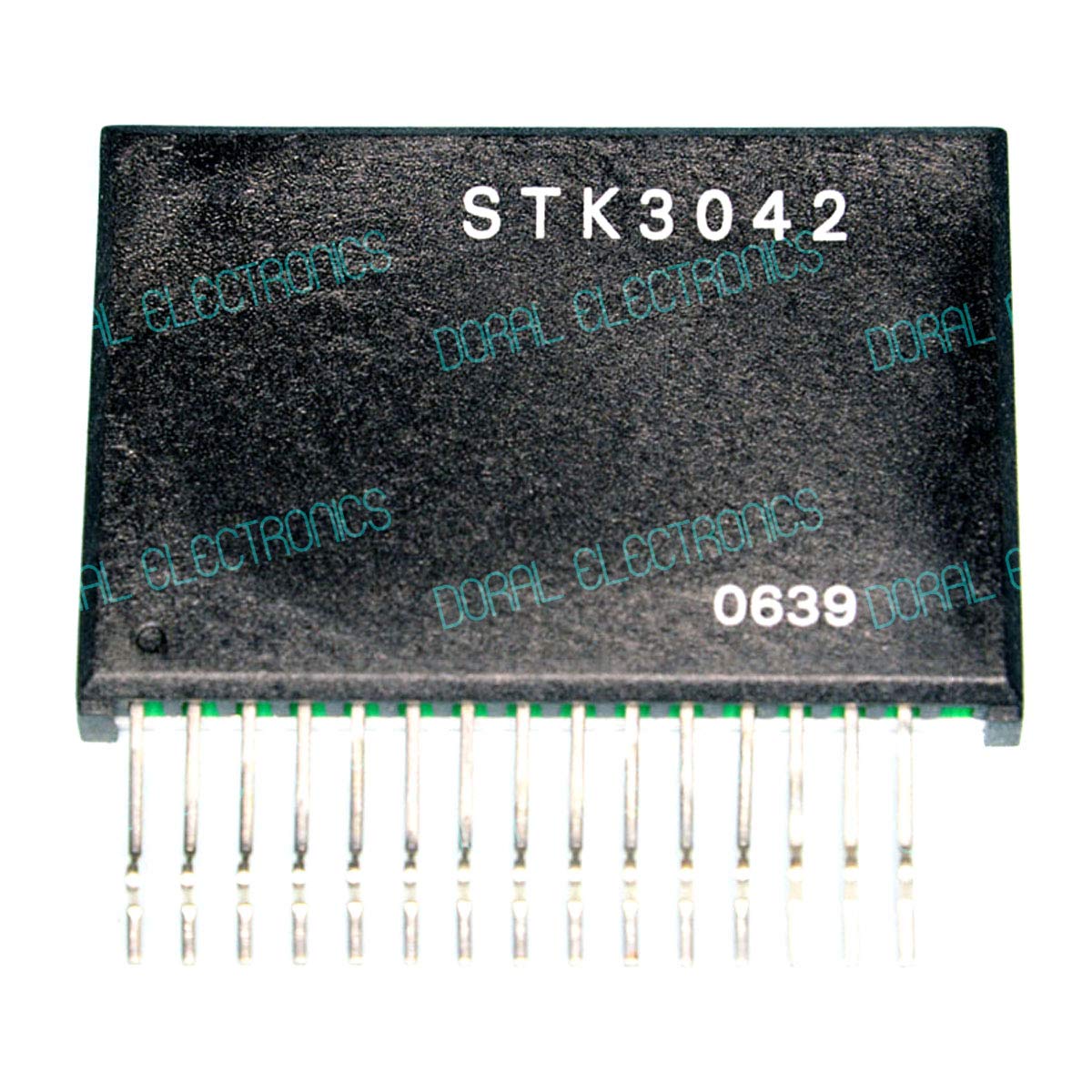STK3042 with Heat Sink Compound Paste, Integrated Circuit IC Stereo Power Amplifier