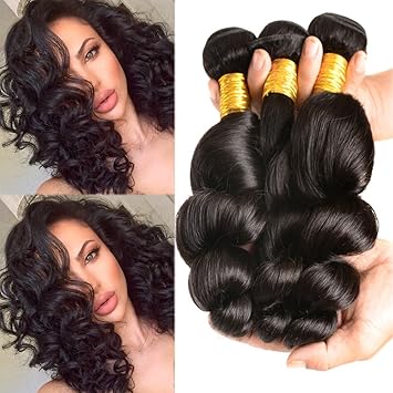 Huarisi 3 Bundles Of Brazilian Hair 20 22 24 Inches Cheap Loose
