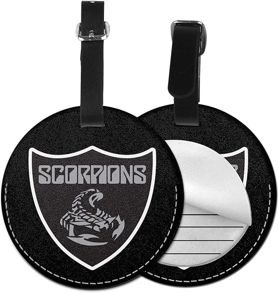 Amazon Co Jp Scorpions スコーピオンズ 荷物タグ スーツケースベルト ネームタグ 旅行用品 トラベルバッグタグ お名前 住所 電話番号 メッセージ 園児名札 部活バッグ 紛失防止 装飾品 丸形 レザー 服 ファッション小物 Amazon Co Jp Scorpions スコーピオンズ 荷物タグ スーツケースベルト ネームタグ 旅行用品 トラベルバッグタグ お名前 住所 電話番号 メッセージ 園児名札 部活バッグ 紛失防止 装飾品 丸形 レザー 服 ファッション小物