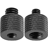 Frgyee 1/4 to 3/8 &amp; 3/8 to 1/4 Camera Tripod Adapter - Male to Female Screw for Camera, Mount, Monitor