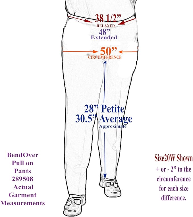 bend over pants plus size petite