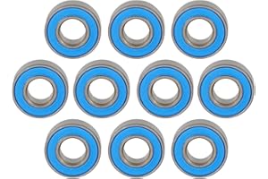 KABOBEARING MR115-2RS Ball Bearings 5x11x4mm,ABEC-5 Level, Low Noise and high Speed, Suitable for RC Vehicles