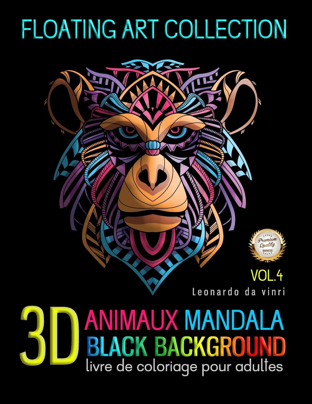 Download Animaux Mandala 3d Black Background Livre De Coloriage Pour Adulte Coloriage Anti Stress Pour Adultes 50 Mandalas A Colorier Mandalas Animaux Vinri Leonardo Da 9781658046701 Amazon Com Books